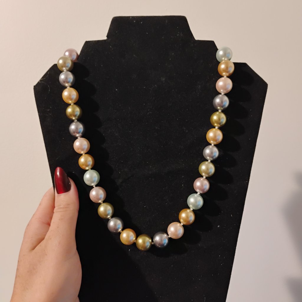 Kjl Beaded Necklace 35$